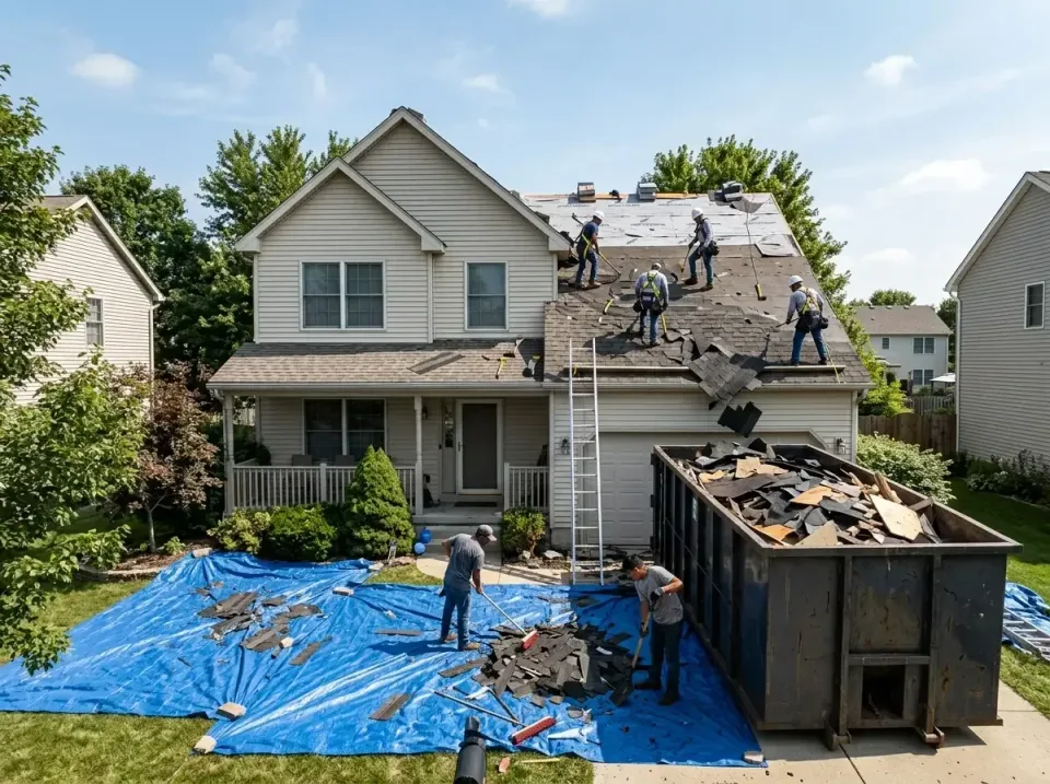 roof-replacement-debris-remova-004 — frequently asked questions, Cheapest Dumpster Rentals in Howland Center, OH
